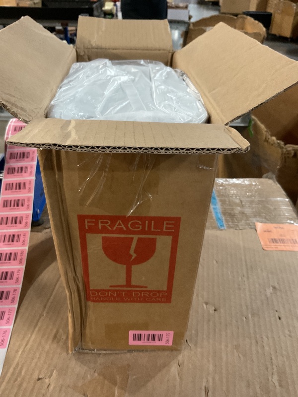 Photo 1 of (dents) TIPGO Slim Bathroom Trash Can with Lid Soft Close, Step Pedal, 6 Liter / 1.6 Gallon Stainless Steel Trash Bin