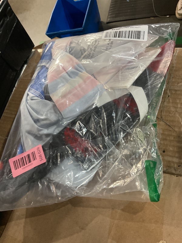 Photo 1 of ?5 Sizes?Halloween Chucky Costume for Women Wanna Play Bolero Top Overall Bodysuit Knee-high Socks Scar Tattoos Prop Knife - XL Size