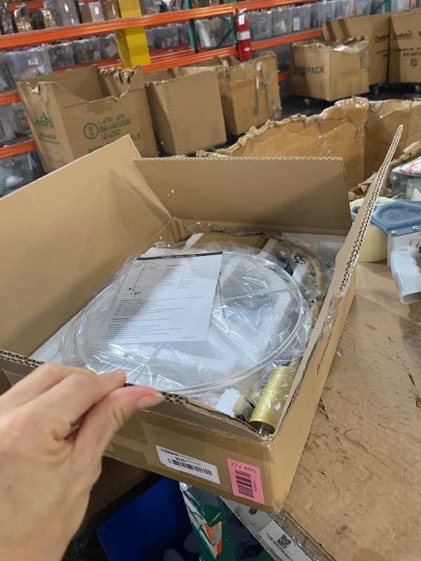 Photo 1 of ?Upgraded? Dimmable Gold Floor Lamp, 1200 Lumens LED Bulb Included, Arc Floor Lamps for Living Room Modern Standing Lamp with Linen Shade, Tall Lamp for Living Room Bedroom Office Reading Room Nursery