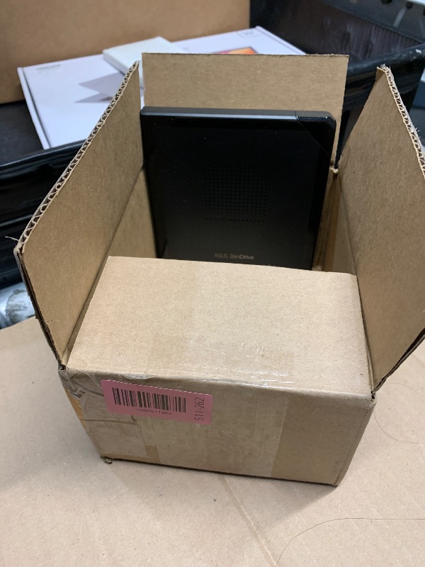 Photo 1 of ***(USED/ UNABLE TO TEST ITEM)***ASUS ZenDrive V1M External DVD Drive and Writer with Built-in Cable-Storage Design, USB-C Interface, Compatible with Win 11 and macOS, M-DISC Support (SDRW-08V1M-U)