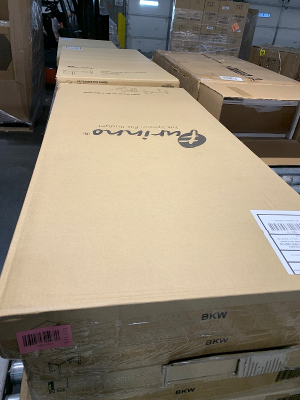 Photo 1 of ***FACTORY SEALED** URINNO Jaya Writing Desk For Residential Use With DrawerBlack, Blackwood, Large