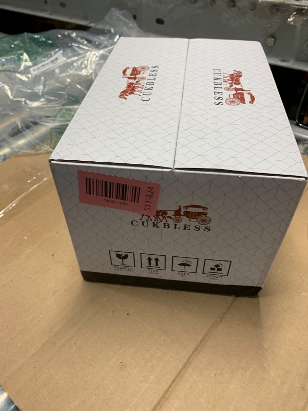 Photo 1 of (4 PIECE SET) CUKBLESS Iridescent Drinking Glasses Set of 6 ?Crystal Highball Water Glasses?Glass Cups for Water, Juice, Beverage, Mojito?13 Oz