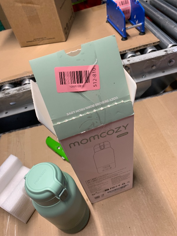 Photo 1 of ***(MISSING CHARGER/ USED)***Momcozy Portable Milk Warmer for Travel – Dual Heating Modes for Breast Milk & Water, Portable Bottle Warmer with Fast Heating & Long Battery Life, 17 Ounces Large Capacity to Meet Your All-Day Needs