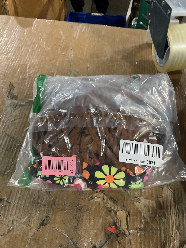 Photo 1 of * may or may not come with accessories *
SATINIOR 70s 60s Hippie Costume Set 70s Outfits Accessories for Carnival Party Halloween Women Disco Dress(Adult Size (Large))