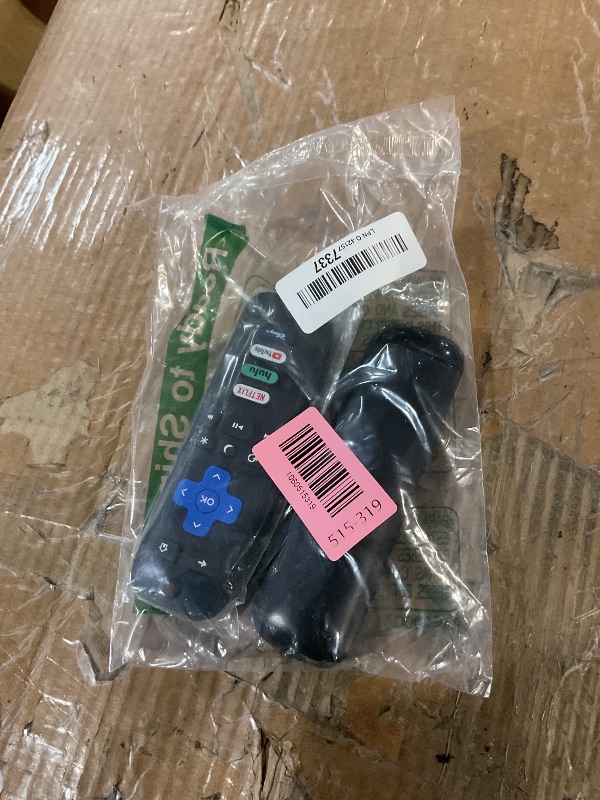 Photo 1 of (Pack of 2) Replacement Remote Control Only for Roku TV, Compatible for TCL Roku/Hisense Roku/Onn Roku/Sharp Roku/Element Roku/Westinghouse Roku/Philips Roku Smart TVs (Not for Roku Stick and Box)