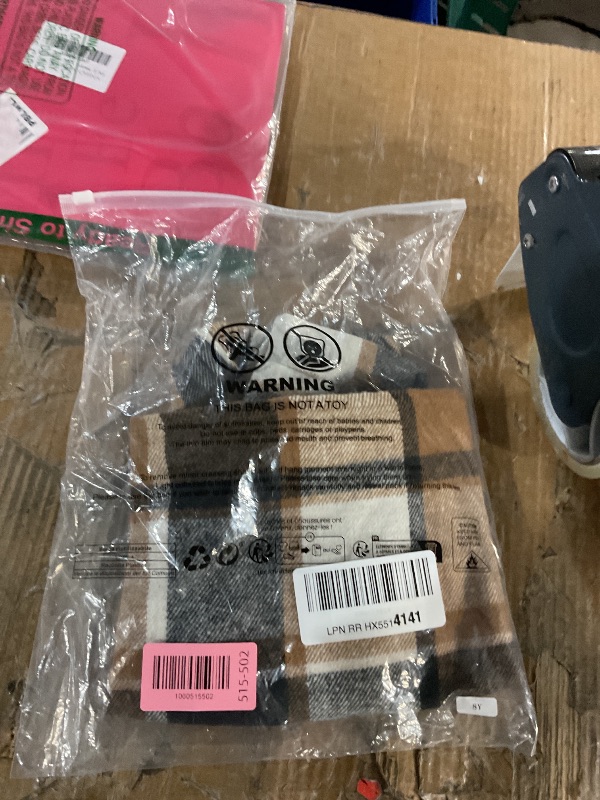 Photo 1 of ***MISSING SHIRT***
Noubeau Toddler Girls Plaid Outfits Girls Puff Sleeve Knit Ribbed Shirt Tops Plaid Skirt Set Kids Fall Winter Clothes(Black-Brown, 8 Years old)