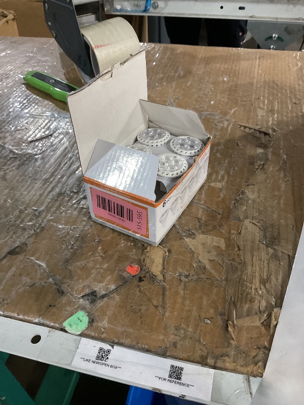 Photo 1 of * missing two*
GOHDLAMP MR11 3W LED Bulbs 6-Pack - Warm White 2700K, GU4 Bi-Pin Base, 12V Low Voltage Spotlight, Non-Dimmable, Energy-Efficient Halogen Replacement for Landscape and Track Lighting