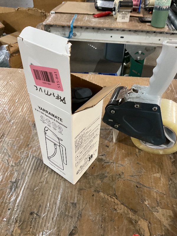 Photo 1 of * may or may not work *
YARRAMATE 16oz/470ml Light Blocking Oil Sprayer for Cooking with Stickers, Food-Grade 2 in 1 Olive Oil Dispenser Bottle for Kitchen, Premium Dark Amber Glass Oil Bottle for Air Fryer, BBQ(White)