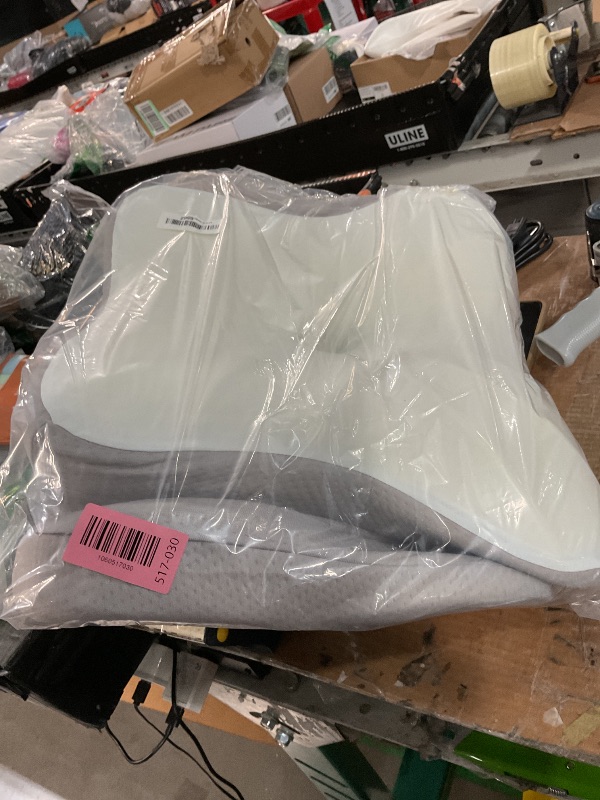 Photo 1 of ***(MINOR DAMAGE/ SEE NOTES FOR DETAILS)***DONAMA Cervical Pillow for Neck and Shoulder,Contour Memory Foam Pillow,Ergonomic Neck Support Pillow for Side Back Stomach Sleepers with Pillowcase