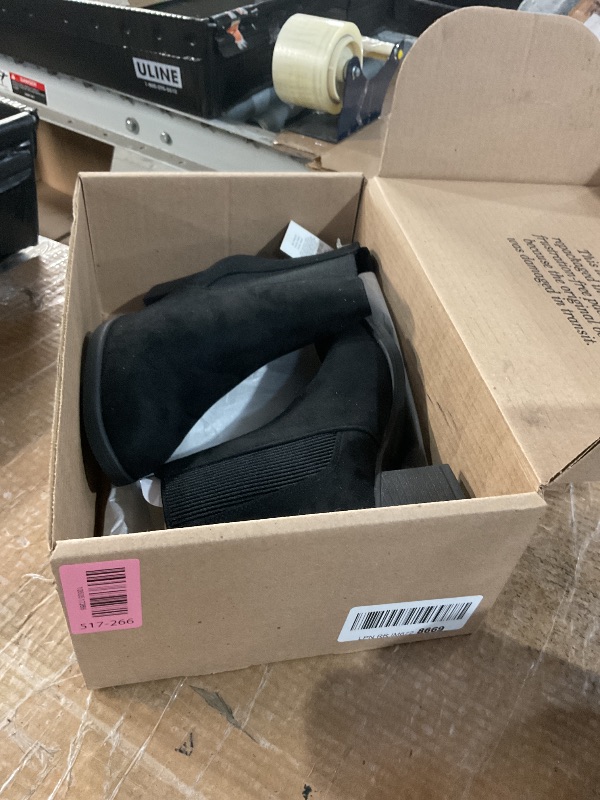 Photo 1 of (SIZE 6) COASIS Women's Chelsea Boots Chunky Block Heel Slip On Ankle Boots with Elastic Sided Fall Booties