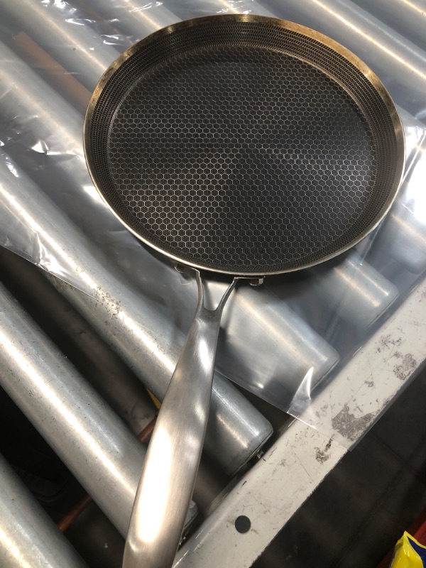Photo 1 of (see all images) Innerwell Stainless Steel Crepe Pan - 10 Inch Nonstick Crepe Pan, Stainless Steel Honeycomb Coating Pancake Pan