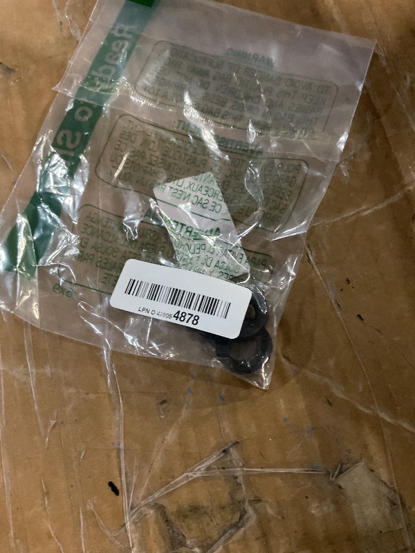 Photo 1 of (8-Pack) 1/2" Axle Push Nuts, Dolly Wheel Lock Washers with Oiled Phosphate Finish - Fit 1/2” Axle Rods on Dollies, Yard Trailers, and Lawn Wagons