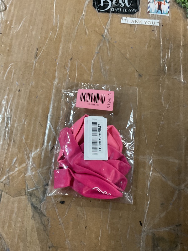 Photo 1 of (6 Pack) 12 Inch Latex Balloons Korean Finger Heart Symbol Kpop Merchandise For Birthday, Party, Wedding, K-Pop Concert, Pink