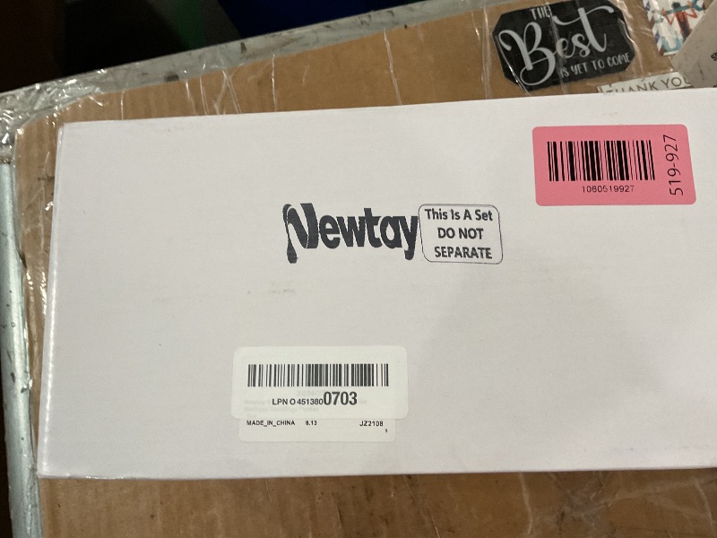 Photo 1 of (incomplete) Newtay 120 Pcs 12 oz Disposable Paper Bowls with Gold Rim, Paper Bowls Bulk for Snacks Dessert Soak Proof