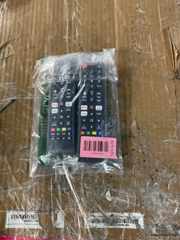 Photo 1 of ?Pack of 2? New Universal Remote for All Samsung TV Remote, Replacement Compatible for All Samsung Smart TV, LED, LCD, HDTV, 3D, Series TV