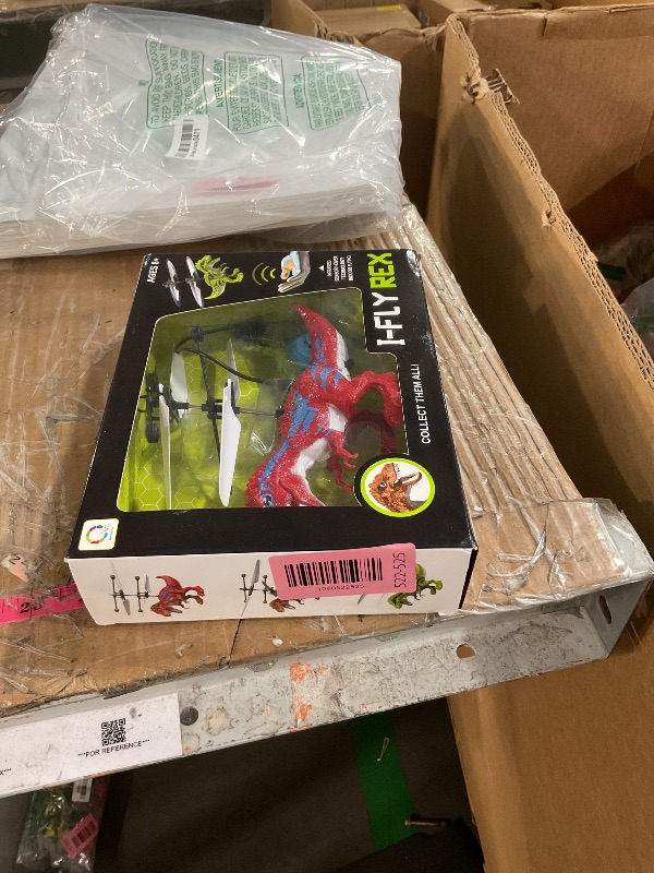 View 2 of ***(PARTS ONLY/ NON FUNCTIONAL)***KPPIT Dinosaur Toys, Upgraded Flying Toy Ball Infrared Induction RC Flying Ball Toy for Kids Boys LED Helicopter Flying Drone Indoor Outdoor Games Christmas Birthday Gifts for 8 9 10 11+ Year Old