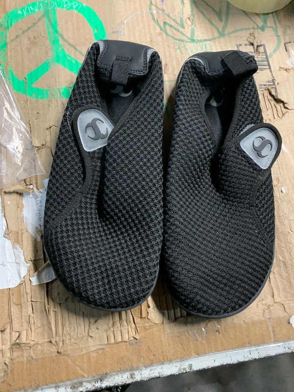 Photo 1 of ***(USED/ MINOR DAMAGE)***Scurtain Diabetic Shoes for Women Wide Width Walking Shoes Black Zero Drop Nursing Pregnancy Bunion Surgery Relief Shoe Breathable Barefoot Minimalist Summer Spring House Slippers Shoes Size 9