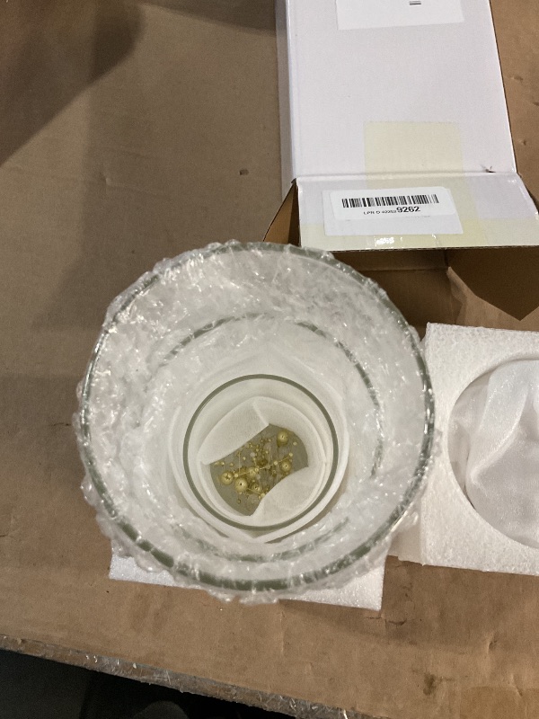 Photo 1 of (ONLY 4) 5pcs Glass Vase Cylinder Vases for Centerpieces Small Flower Glass Vases Home Decor Centerpiece Table Clear Flower Vase Decorations for Wedding?Holiday 4,6,7.5,8,10 Inch Tall