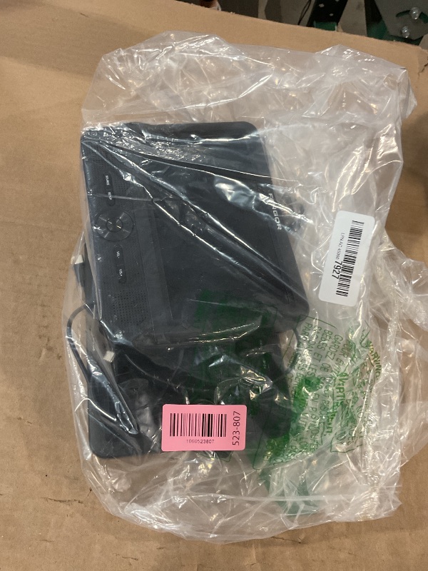 Photo 1 of (missing pieces) FANGOR 7.5 Inch Dual Car DVD Player, Portable DVD Player for Car with 5 Hours Rechargeable Battery