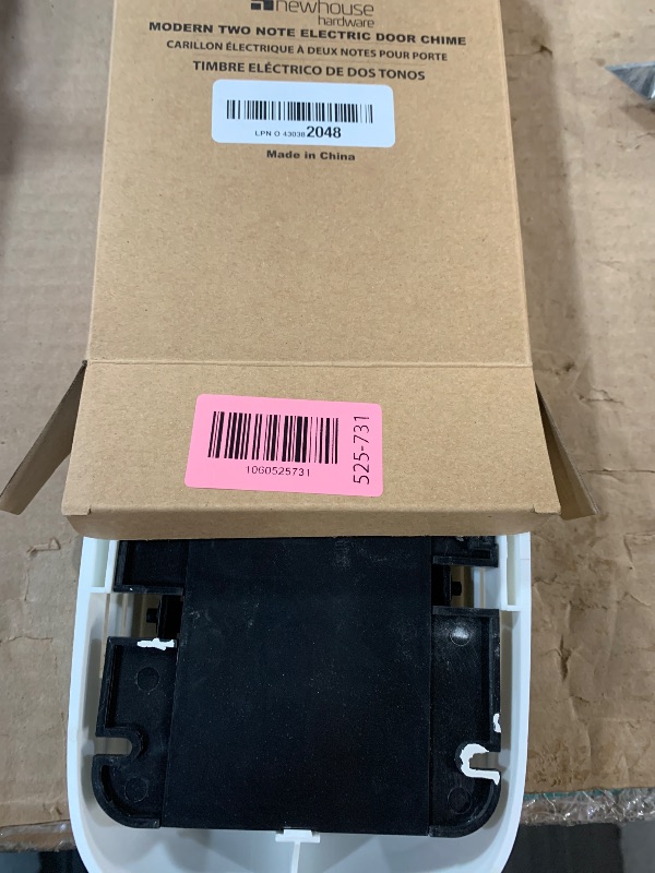 Photo 1 of ?Newhouse Hardware CHM2 Door Chime, White