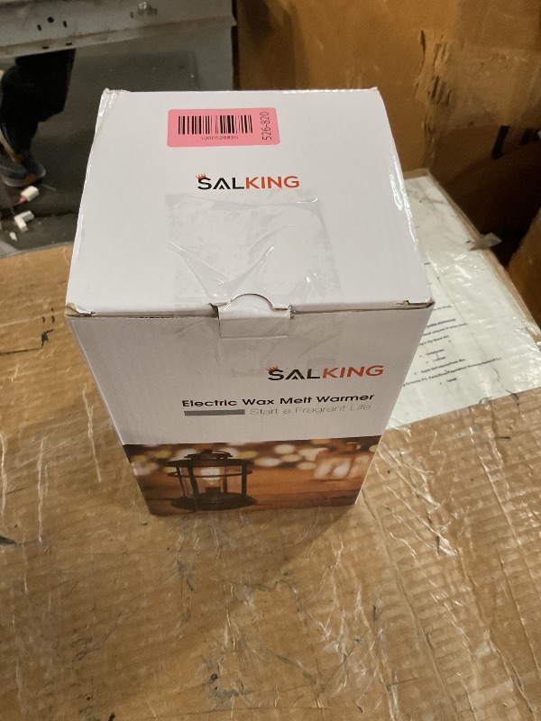 Photo 1 of (used)(incomplete) SALKING Electric Wax Warmer - Metal Wax Melt Warmer for Scented Wax,Candle Wax Burner Fragrance Warmer