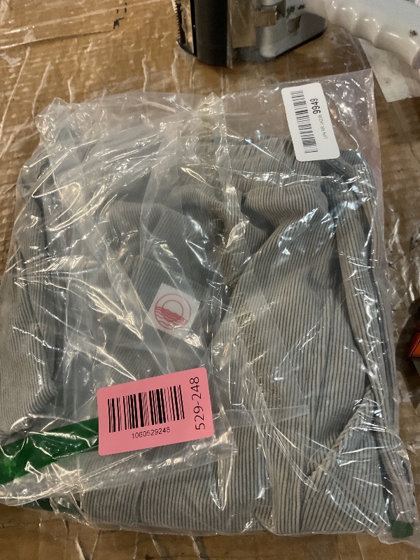 Photo 1 of ***(HEAVILY USED/ MINOR DAMAGE)***JEMLDL Men Shorts Corduroy Lounge Elastic Waist Drawstring Lightweight 5 inch Inseam Summer Beach Shorts US 36 Large Light Gray