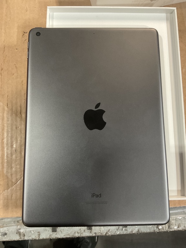 Photo 1 of **FOR PARTS ONLY, DOES NOT POWER ON**
Apple iPad (9th Generation): with A13 Bionic chip, 10.2-inch Retina Display, 64GB, Wi-Fi, 12MP front/8MP Back Camera, Touch ID, All-Day Battery Life – Silver