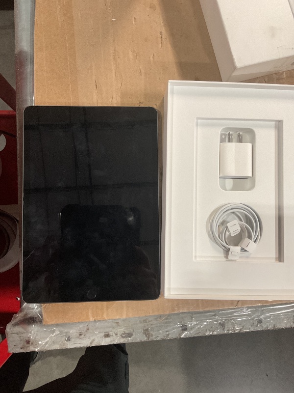 Photo 1 of **FOR PARTS ONLY, DOES NOT POWER ON**
Apple iPad (9th Generation): with A13 Bionic chip, 10.2-inch Retina Display, 64GB, Wi-Fi, 12MP front/8MP Back Camera, Touch ID, All-Day Battery Life – Silver