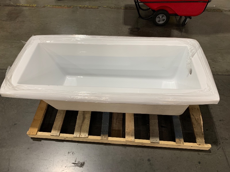 Photo 1 of ***STOCK PHOTO REFERENCE*** 66" Lucite Acrylic Freestanding Bathtub, Free Standing Tub