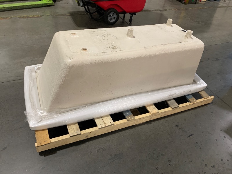 Photo 1 of ***STOCK PHOTO REFERENCE*** 66" Lucite Acrylic Freestanding Bathtub, Free Standing Tub