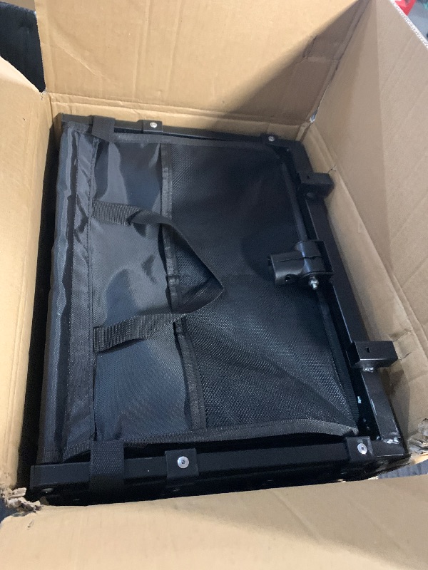 Photo 1 of ***PARTS ONLY*** Collapsible Wagon Cart Foldable with 350lbs Weight Capacity, Lightweight Utility Shopping Cart with Wheels, Folding Grocery Wagon Carts Portable for Beach Garden Sports and Camping, Black