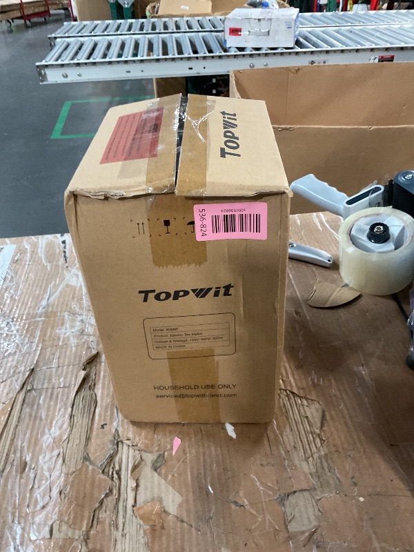 Photo 1 of (used) Topwit Electric Tea Kettle, 11 Temperature Control & 4 Presets Glass Kettle with Removable Infuser