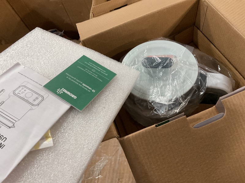 Photo 1 of ***(PARTS ONLY/ NON FUNCTIONAL)***GROWNSY Baby Instant Warmer, Glass Water Boiler with Accurate Temperature Control for Formula, Coffee and Tea, 1.3 Liter Electric Kettle with LCD Display and Timer