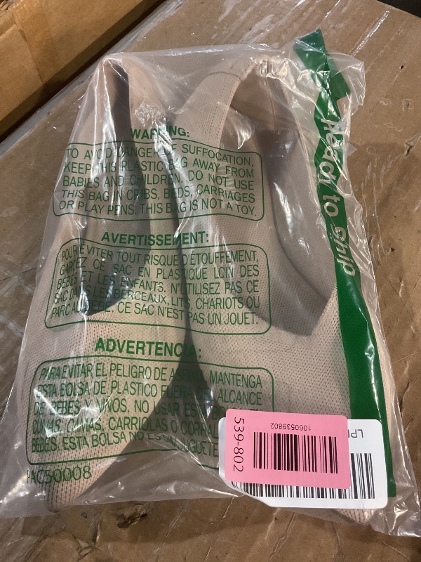 Photo 1 of ***(HEAVILY USED/ MINOR DAMAGE)***ATHMILE Pointed Toe Flats for Women Dressy Nude Work Shoes Business Casul Knit Ballet Flats Slip on Office Ladies Comforttable Dress SIZE 8.5