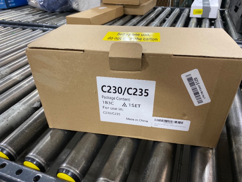 Photo 1 of Lezzo C230 C235 High Yield Toner Cartridge 4-Pack (with Standard Chip) 006R04391 006R04392 006R04393 006R04394 Replacement for Xerox C230H C235H Toner for C230 C230DNI C235 C235DNI Printer