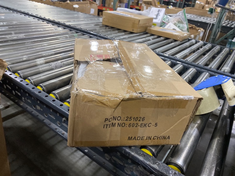 Photo 1 of VILUXY Gold Semi-Flush Mount Ceiling Light Fixture 24" Large Modern Ceiling Light with Linen Fabric Drum Shade 5-Light Round Ceiling Lamp for Bedroom Dining Room Entryway