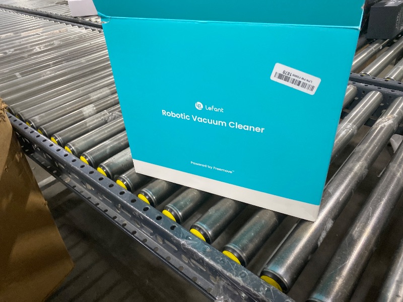 Photo 1 of Lefant M210P Robot Vacuum Cleaner, 4000pa Suction, 200 Mins Runtime, Super Thin, Quiet, Self-Charging, Ideal for Pet Owners, Multi Surface Cleaning, APP/WiFi/Alexa Control, Gray