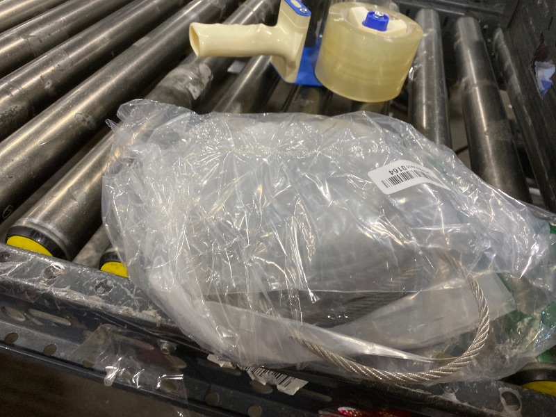 Photo 1 of 1/4 Stainless Steel Cable with 4Pcs Turnbuckles, Turnbuckles for Cables Wire, 50Ft Wire Rope Kits with Loops Contains CO Turnbuckles for Zip Line Cable, Boat Lift, 1600 lbs Working Load Limit