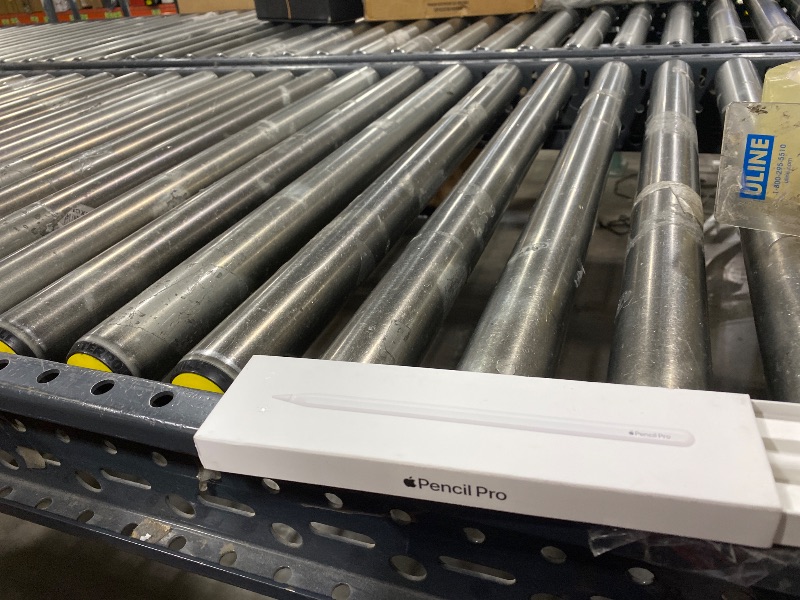 Photo 1 of Apple Pencil Pro: Latest Model - Device Compatibility Check Required - Pixel-Perfect Precision, Tilt and Pressure Sensitivity, Perfect for Note-Taking, Drawing, and Art. Charges and Pairs Magnetically