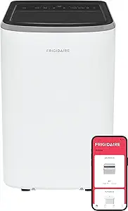 Photo 1 of Frigidaire 3-in-1 Smart Portable Room Air Conditioner with Wi-Fi 12,000 BTU (Ashrae) / 8,000 BTU (DOE), Cools Up to 550 Sq. Ft., Quiet Operation, White