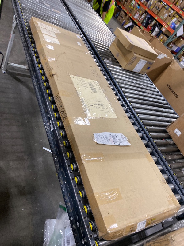 Photo 1 of DWVO King Size Bed Frame with 4 Storage Drawers and RGB LED Lights, Velvet Upholstered Platform Bed with Charging Station and Bookcase Storage Headboard, No Box Spring Needed, Easy Assembly, GREY