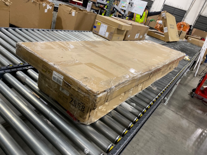 Photo 1 of DWVO King Size Bed Frame with 4 Storage Drawers and RGB LED Lights, Velvet Upholstered Platform Bed with Charging Station and Bookcase Storage Headboard, No Box Spring Needed, Easy Assembly, GREY