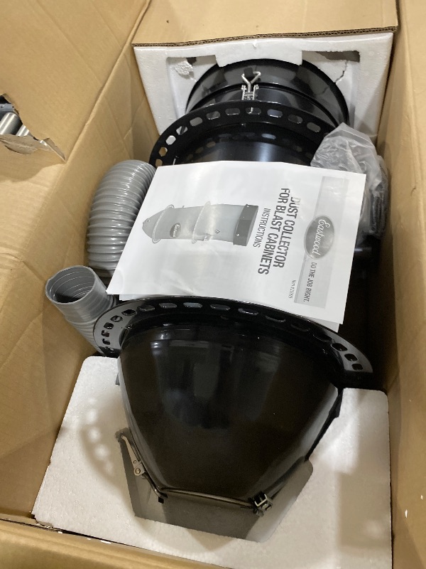 Photo 1 of Eastwood Dust Collection System For Blast Cabinets With Mounting Hardware Fits The Eastwood Abrasive Blast Cabinet And Many Other Media BlastersLPNPMCT0182767