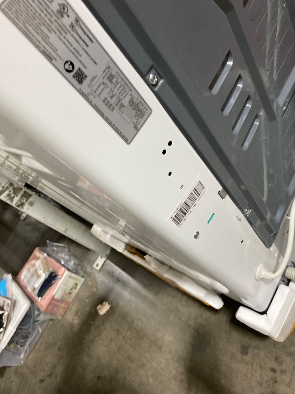 Photo 1 of BLACK+DECKER Small Portable Washer, Washing Machine for Household Use, Portable Washer 2.0 Cu. Ft. with 6 Cycles, Transparent Lid & LED Display