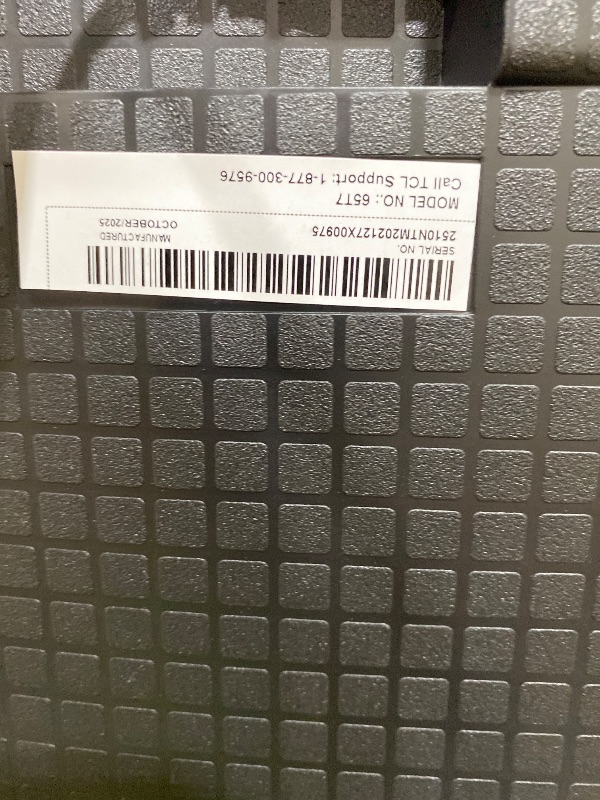 Photo 1 of TCL 65 Inch Class T7 Series | 4K QLED HDR | 65T7, 2025 Model | 120HZ-144HZ High Brightness Smart Google TV Dolby Atmos Audio | Voice Remote Alexa Gaming Streaming Television