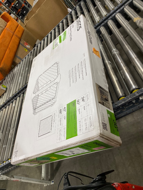 Photo 1 of DIGGS Evolv Dog Crate - Slim, Durable Dog Kennel with Removable Ceiling Panel and Modular Design - Safe, Stylish, and Convenient (Ash, Intermediate)