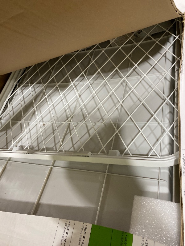 Photo 1 of DIGGS Evolv Dog Crate - Slim, Durable Dog Kennel with Removable Ceiling Panel and Modular Design - Safe, Stylish, and Convenient (Ash, Intermediate)