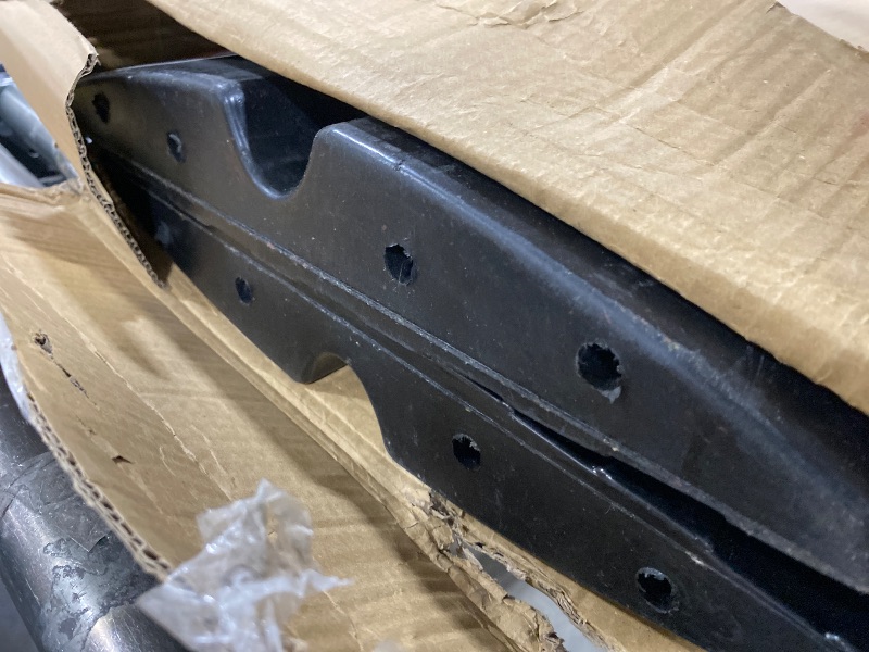 Photo 1 of Pyle Car Vehicle Curbside Driveway Ramp - 4ft Heavy Duty Rubber Threshold Bridge Tracks Curb Ramps, 2 Pieces Set (for Car, Truck, Scooter, Bike, Motorcycle, Wheelchair Mobility), Black