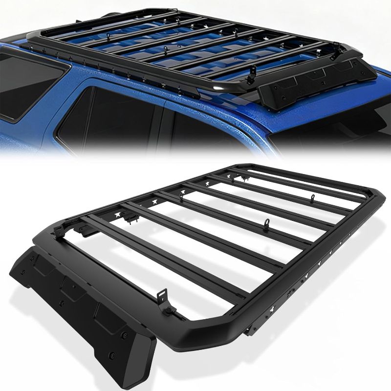 Photo 1 of CLAMBER Full Length Roof Rack for 2010-2024 Toyota 4Runner 5th Gen, Aluminum Heavy-Duty Overland Cargo Rack Simple Installation Sturdy Construction