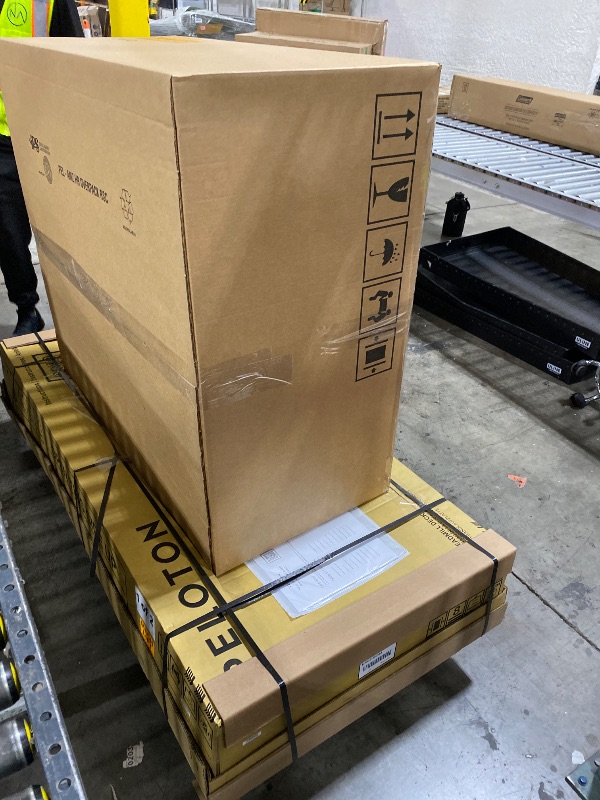 Photo 1 of Peloton Cross Training Tread, Treadmill for Running, Walking, and Hiking with Manual or Auto-Incline Options and Immersive 24” HD Touchscreen, Exercise Equipment for Home Cardio and Strength Workouts